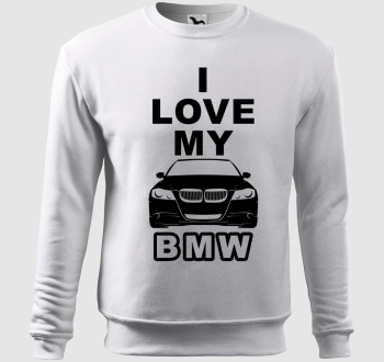 I love my BMW belebújós pulóver