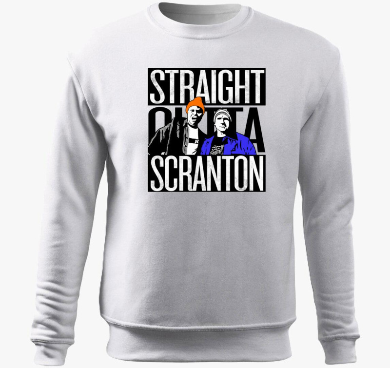 Straight Outta Scranton belebújós pulóver