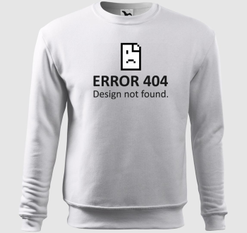 Error 404 Design Not Found belebújós pulóver