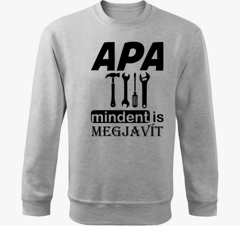 Apa mindent megjavít belebújós pulóver