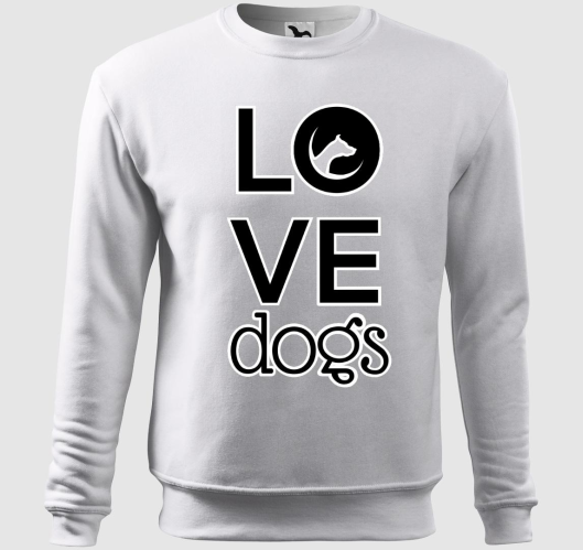 Love dogs belebújós pulóver
