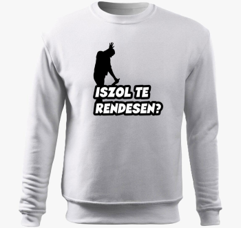 Iszol te rendesen be...
