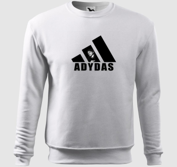 Adyas Adidas márka paródia belebújós pulóver