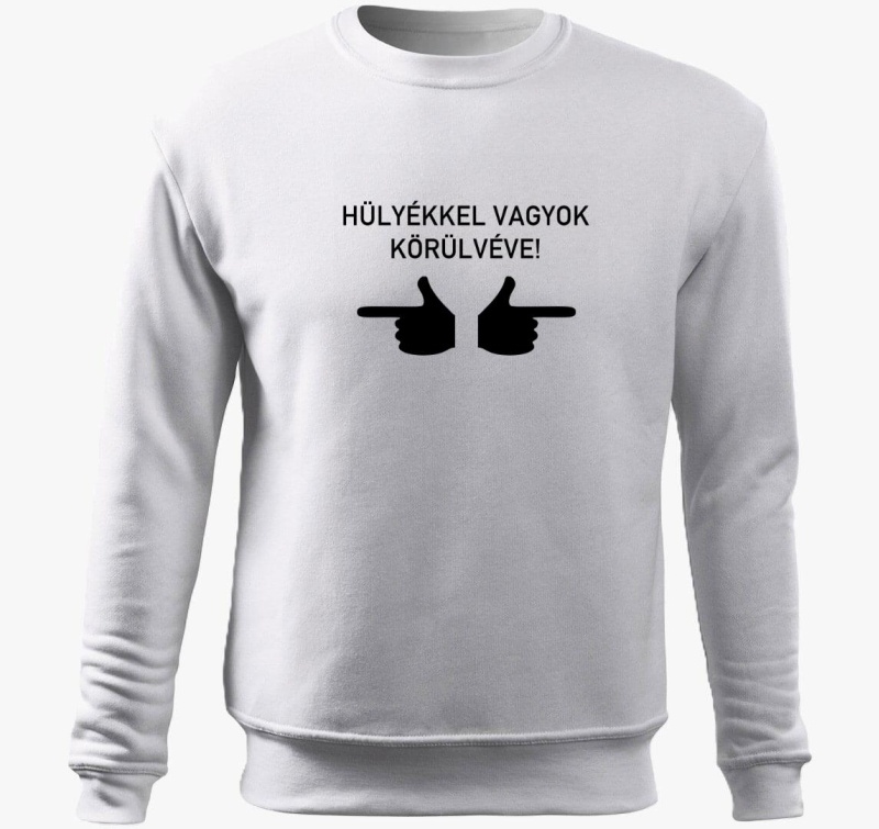 Hülyékkel vagyok körülvéve belebújós pulóver