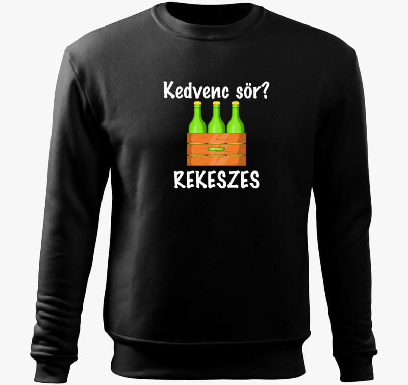Kedvenc sör? rekeszes belebújós pulóver