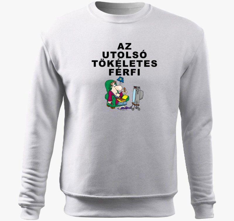 Az utolsó tökéletes férfi belebújós pulóver