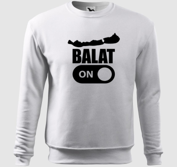 Balat-ON Balaton fekete belebújós pulóver