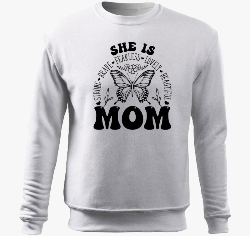 Mom pillangós belebújós pulóver