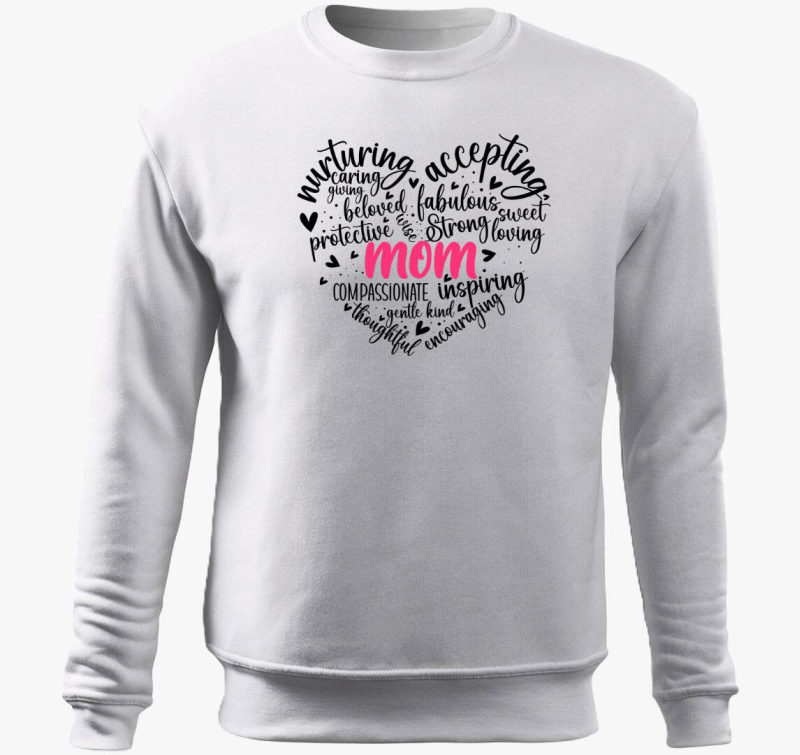 Mom szívben belebújós pulóver