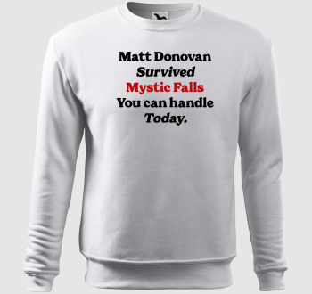 Matt Donovan survived belebújós pulóver