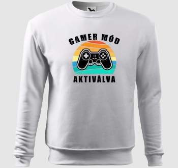 Gamer mód aktiválva belebújós pulóver