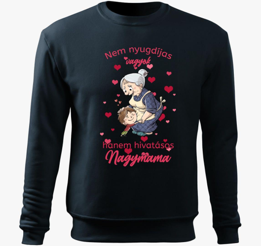 Nyugdíjas nagymama belebújós p...