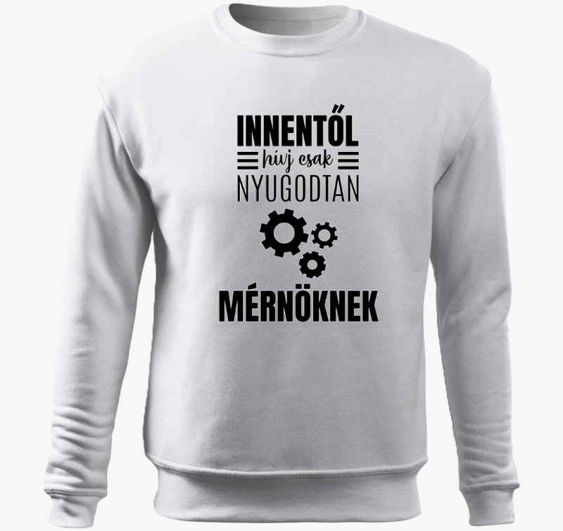 Hívj mérnöknek belebújós pulóver