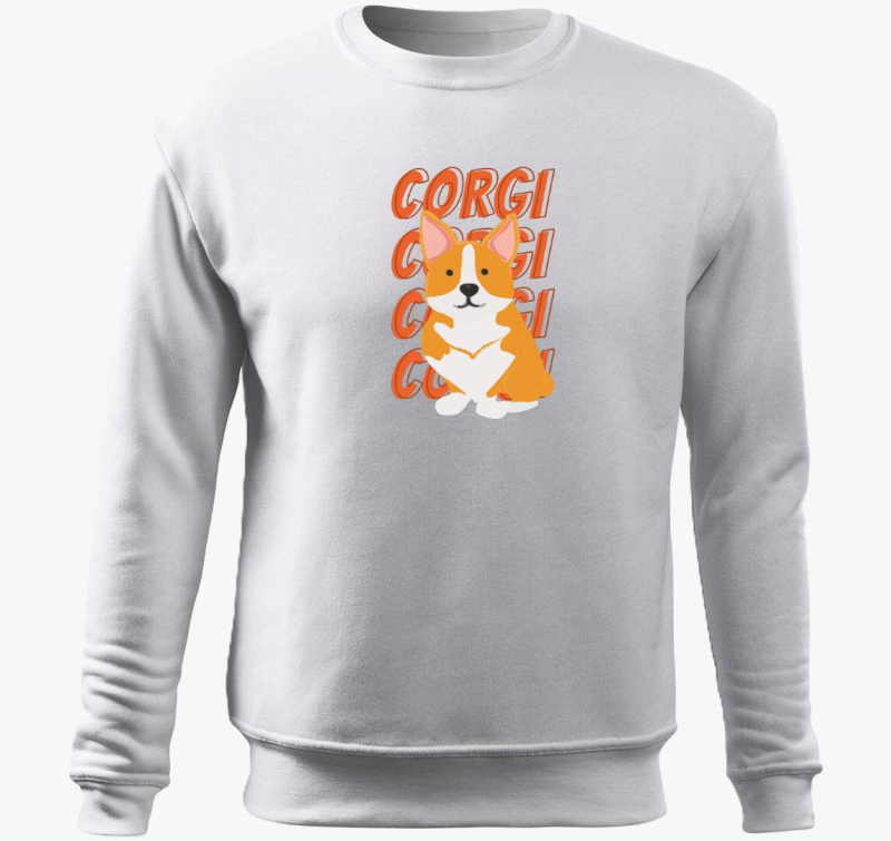 Corgi mintás belebújós pulóver