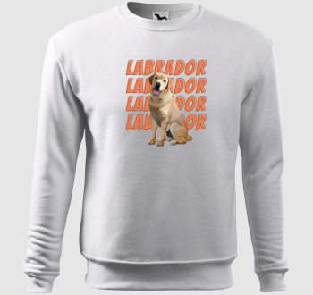 Labrador mintás belebújós pulóver