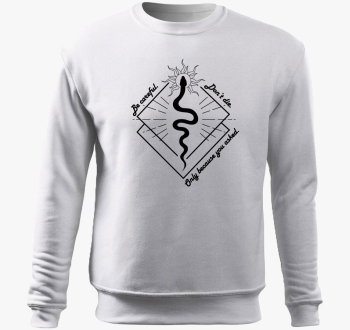 Be careful dont die belebújós pulóver