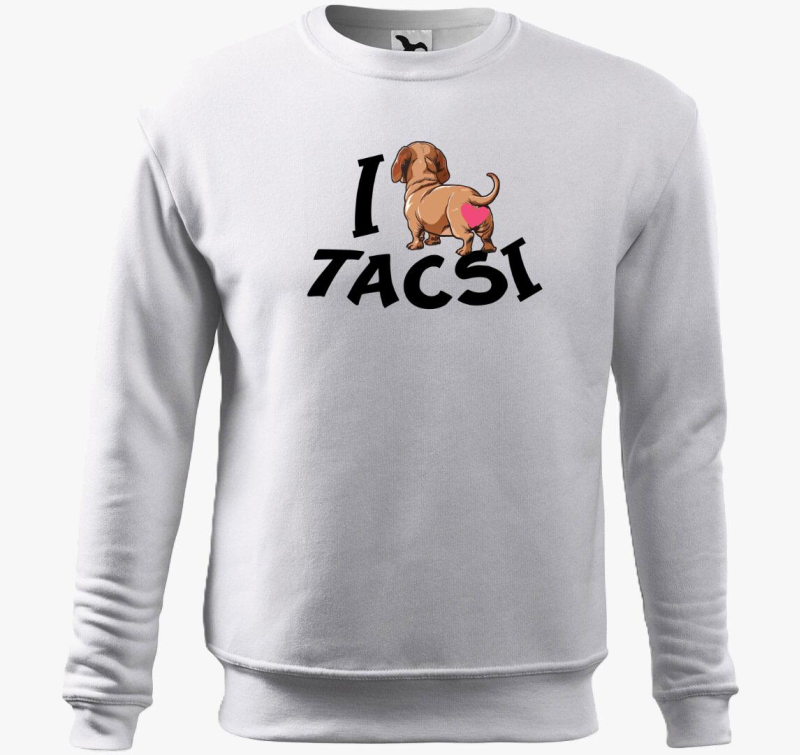 Tacsi I love tacsi belebújós pulóver