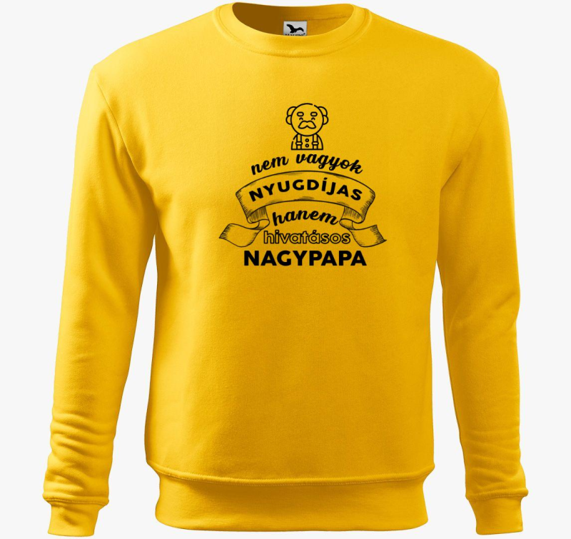 Nem vagyok nyugdíjas belebújós pulóver