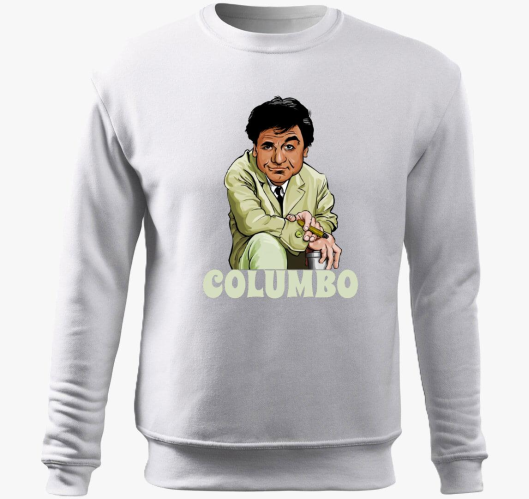 Columbo art belebújós pulóver...