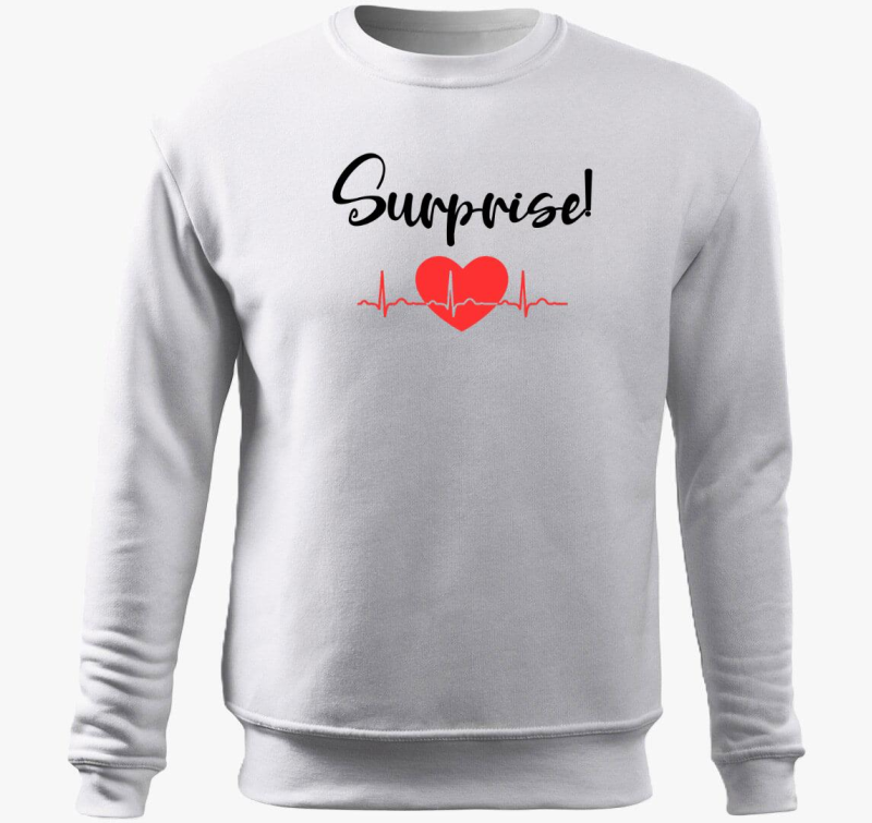 Meglepetés! - kismama belebújós pulóver