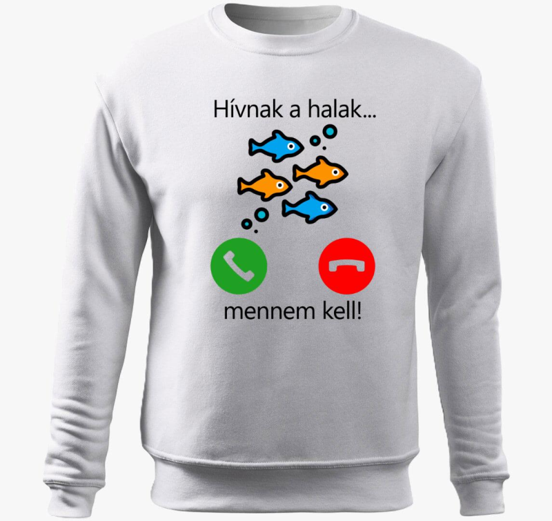 Hívnak a halak... belebújós pulóver