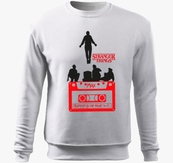 Stranger Things - Running up that hill belebújós pulóver