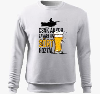 Csak akkor zavarj, ha sört hoztál belebújós pulóver