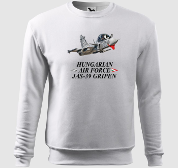 JAS-39 Gripen karikatúra belebújós pulóver