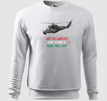Mi-24P karikatúra-3 piros-fehér-zöld felirattal belebújós pulóver