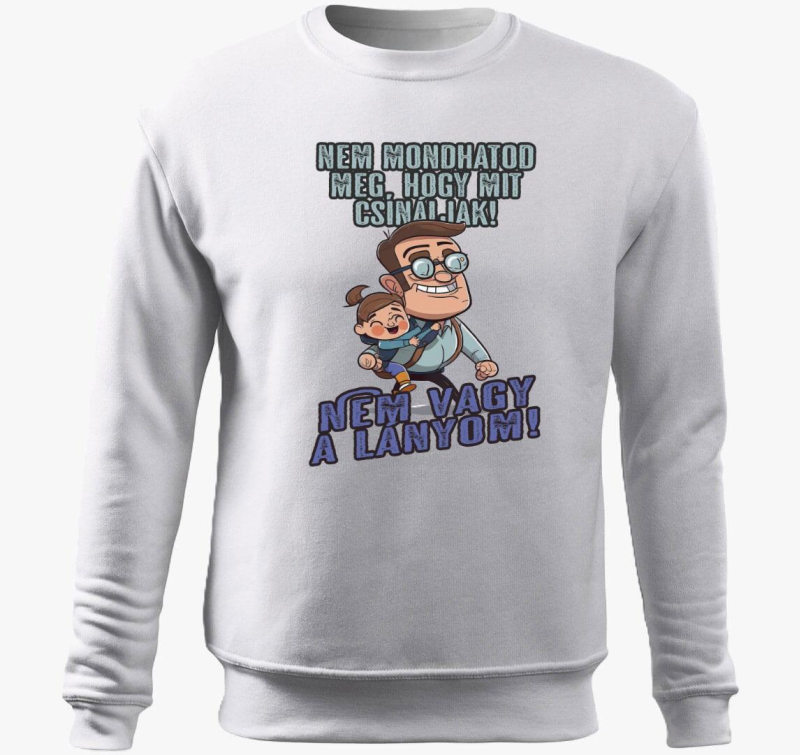 Nem mondhatod meg... belebújós pulóver