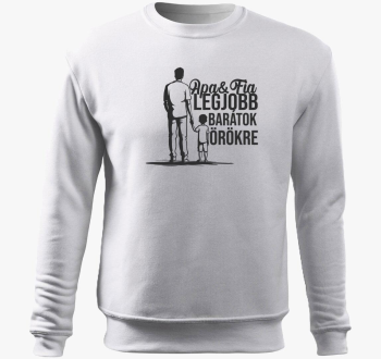 Apa & Fia legjobb barátok belebújós pulóver