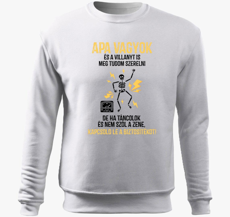 Apa vagyok... vicces belebújós pulóver