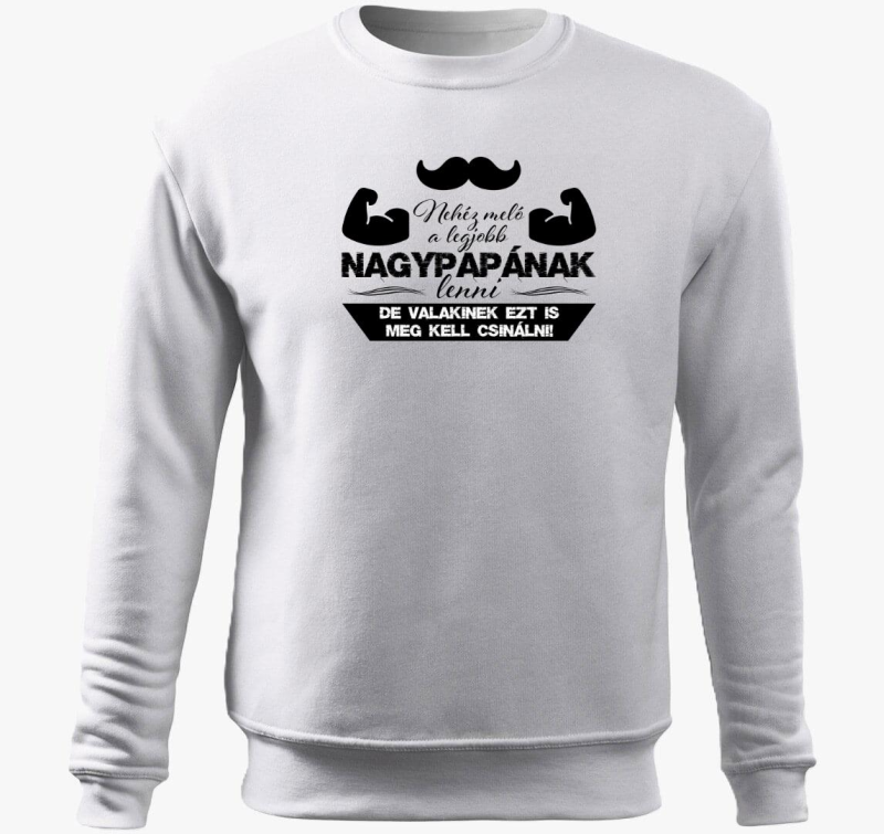 Nehéz meló a legjobb nagypapának lenni belebújós pulóver