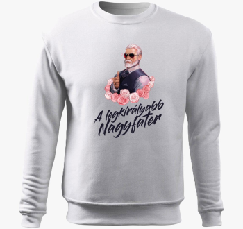 A legkirályabb nagyfater belebújós pulóver