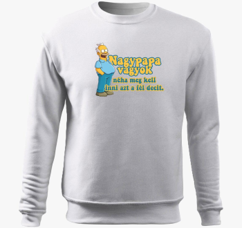 Nagypapa vagyok Simpsonos belebújós pulóver
