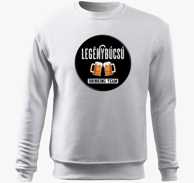 Sörös Legénybúcsú Drinking Team belebújós pulóver
