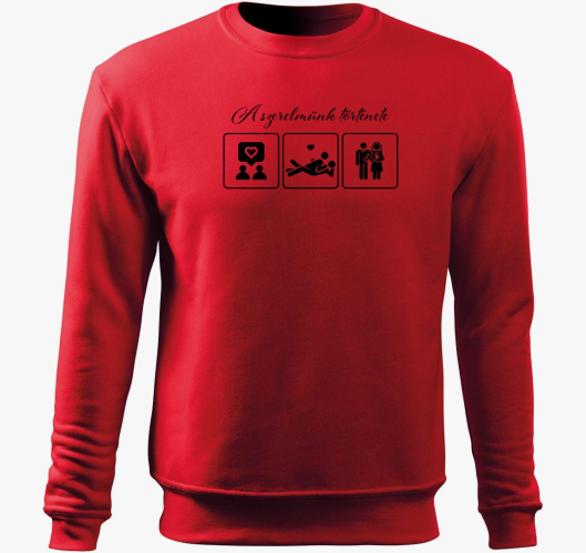 A szerelmünk története belebúj...