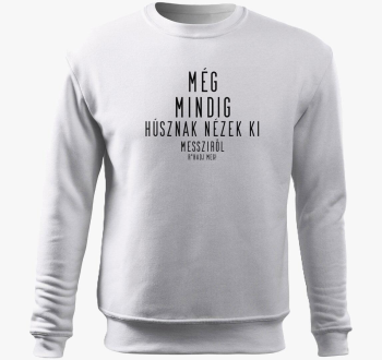 Még mindig húsznak nézek ki belebújós pulóver