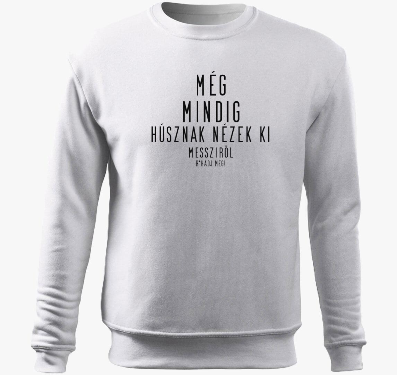 Még mindig húsznak nézek ki belebújós pulóver