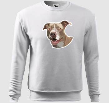 Amerikai Pitbull Terrier belebújós pulóver