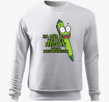Ha már a kettes megvan belebújós pulóver