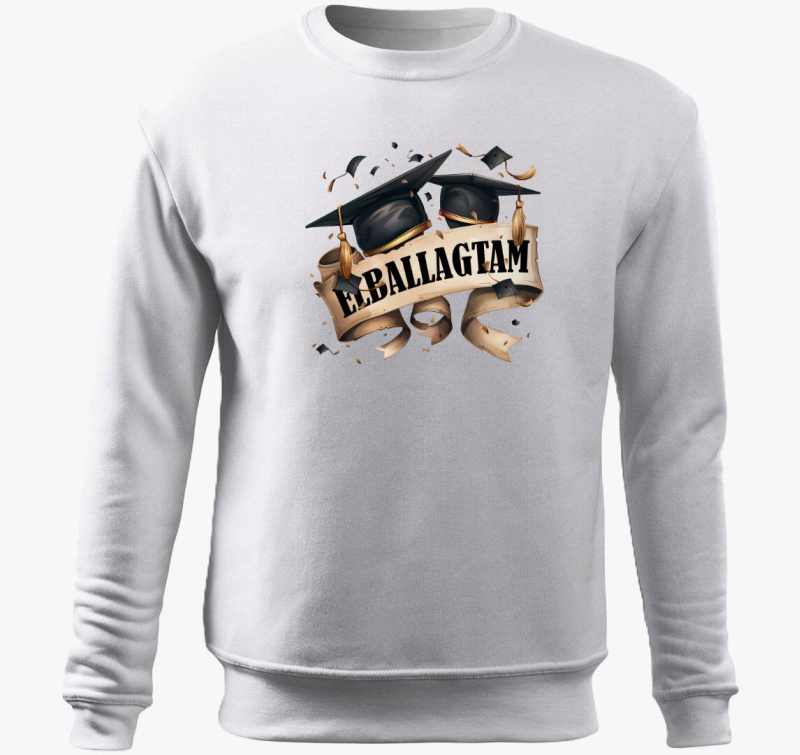 Elballagtam sapkás belebújós pulóver