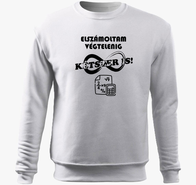 Elszámoltam végtelenig belebújós pulóver