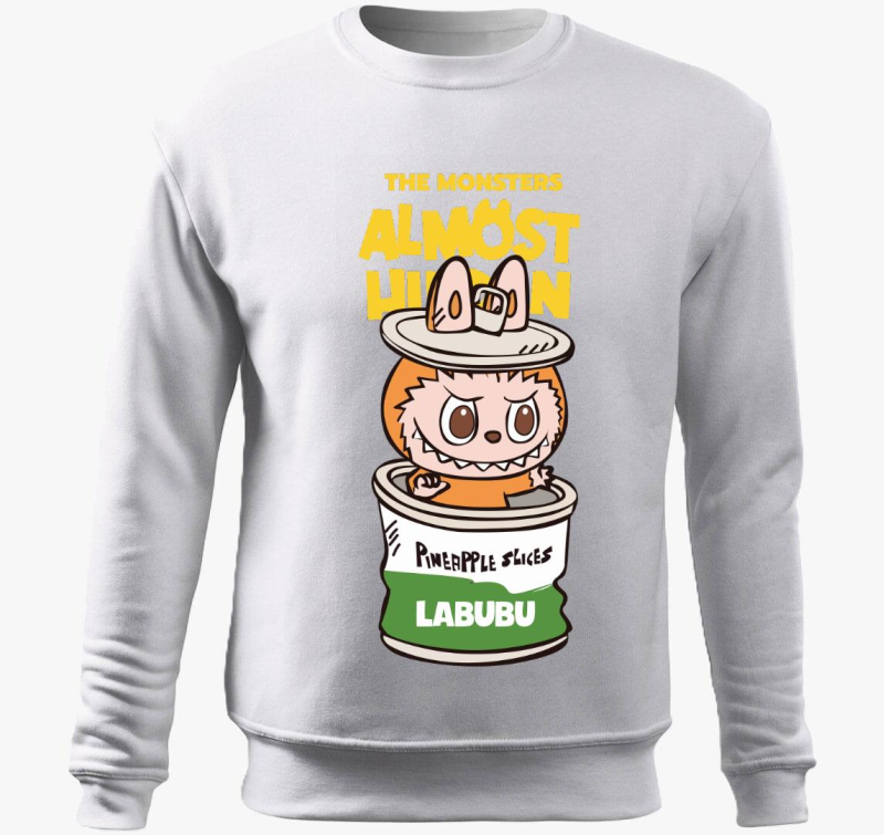 Konzerv labubu belebújós pulóver