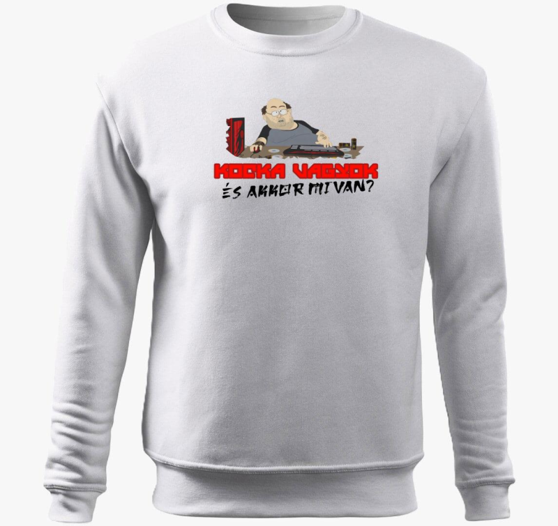 Kocka vagyok belebújós pulóver