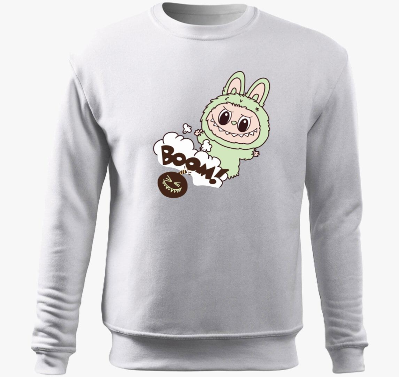Bombás labubu belebújós pulóver 