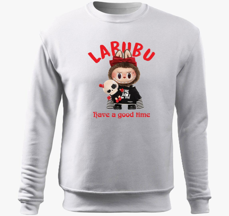 Have a good time labubu belebújós pulóver