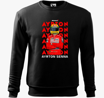 Ayrton Senna Feliratos belebújós pulóver