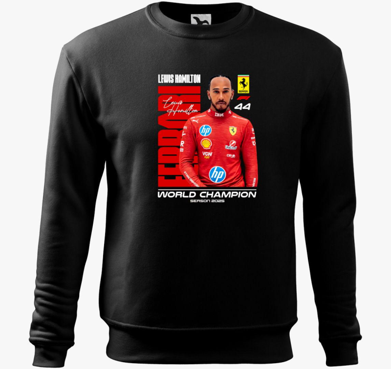 Lewis Hamilton Ferrari belebújós pulóver