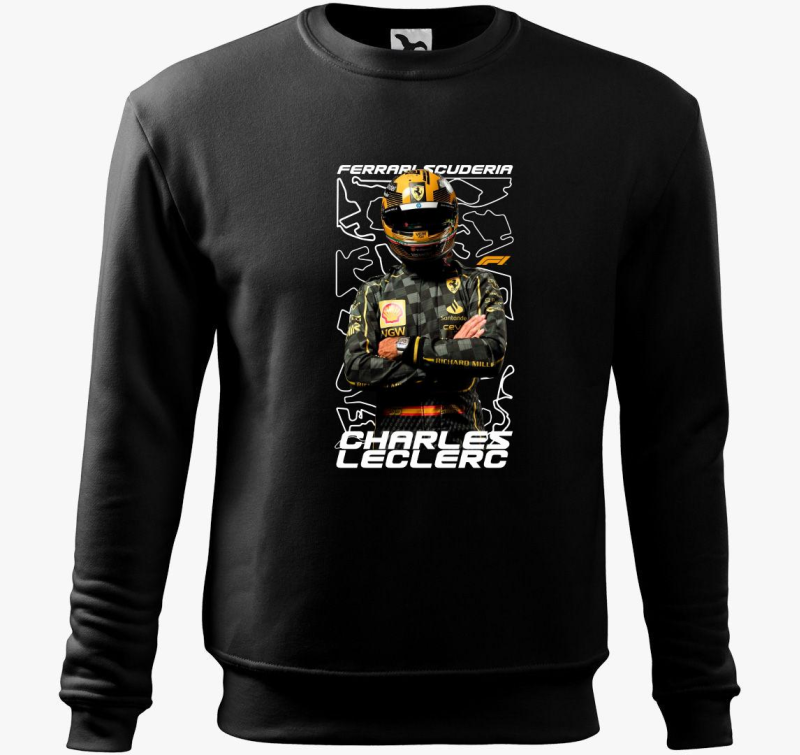 Leclerc Ferrari Scuderia belebújós pulóver